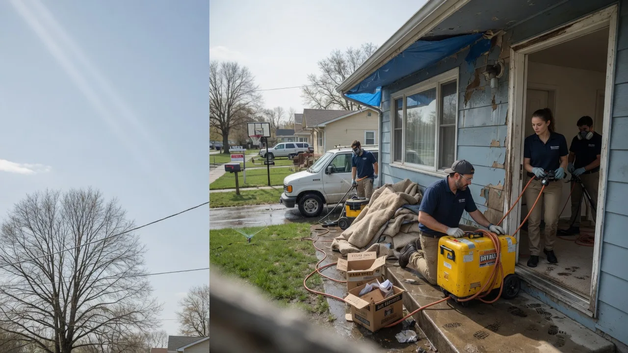 Basement Flood Cleanup in Melrose, OH near me